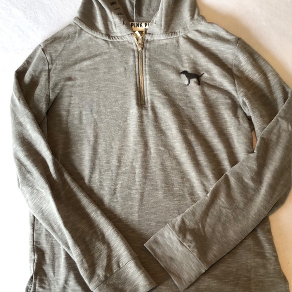 PINK Quarter- Zip (XS) - Picture 2 of 7